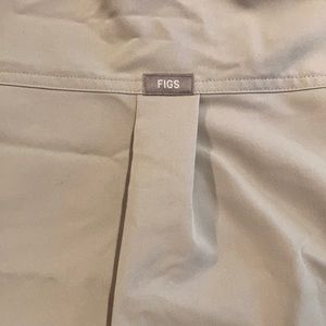 Figs Slate Rafaela Mandarin Top LIKE NEW